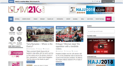Desktop Screenshot of islam21c.com
