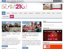 Tablet Screenshot of islam21c.com